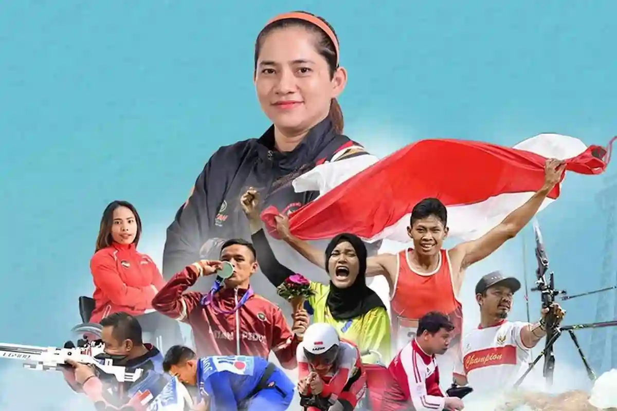 Atlet atlet Indonesia