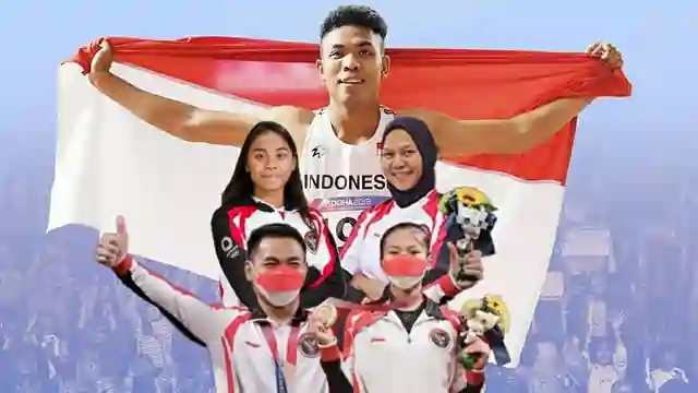 Atlet atlet Indonesia